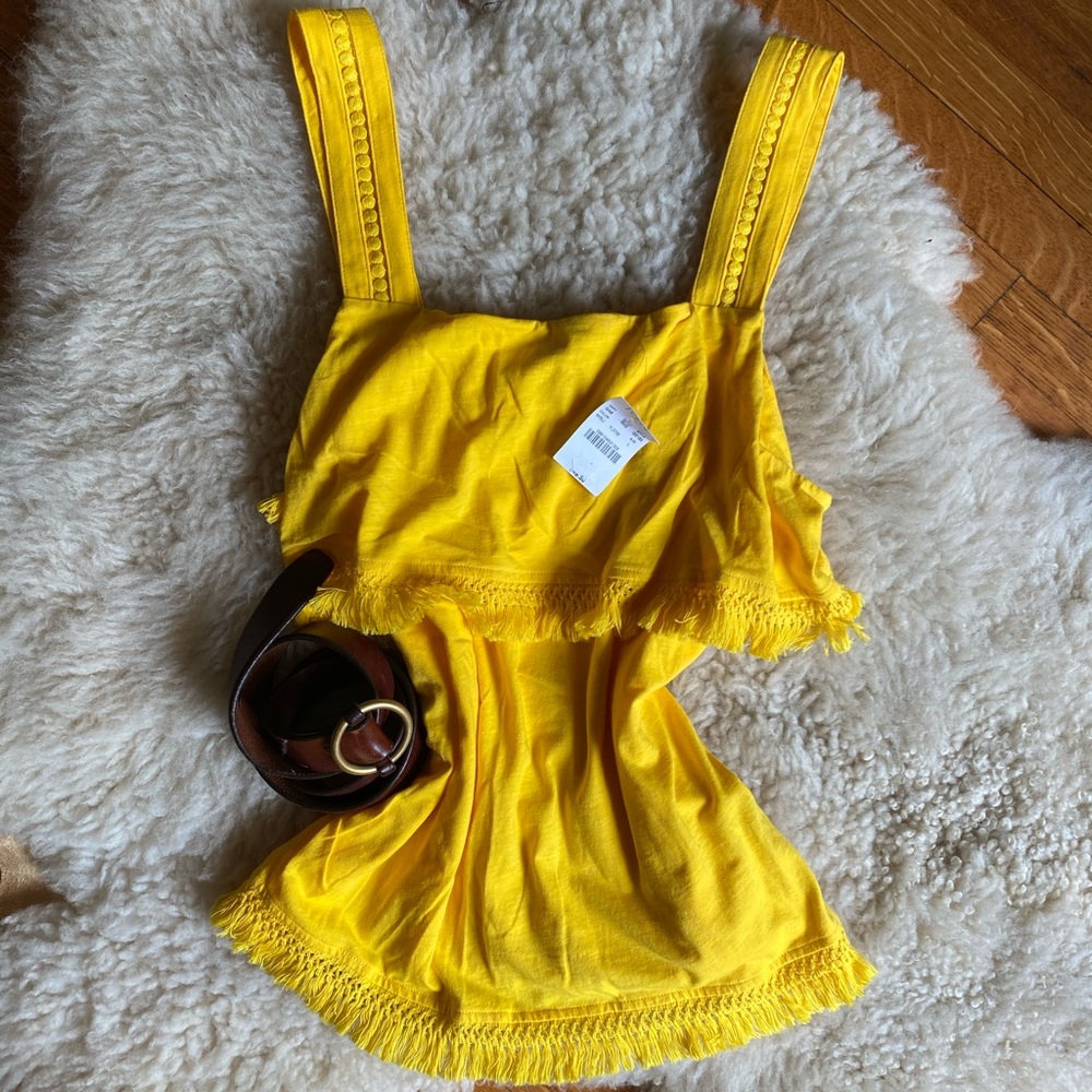 J. Crew Frill Tank